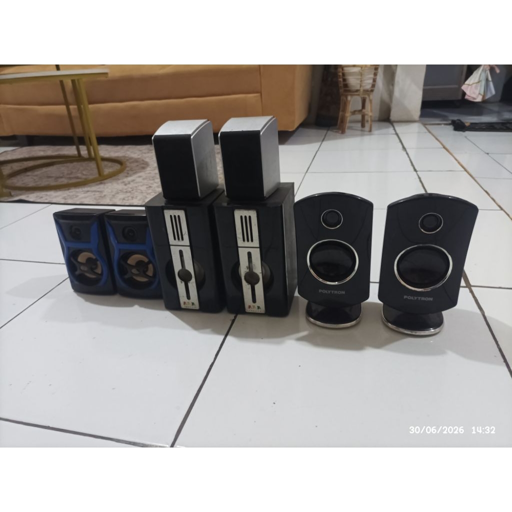 speaker satelit pasif mix ada 4 pasang