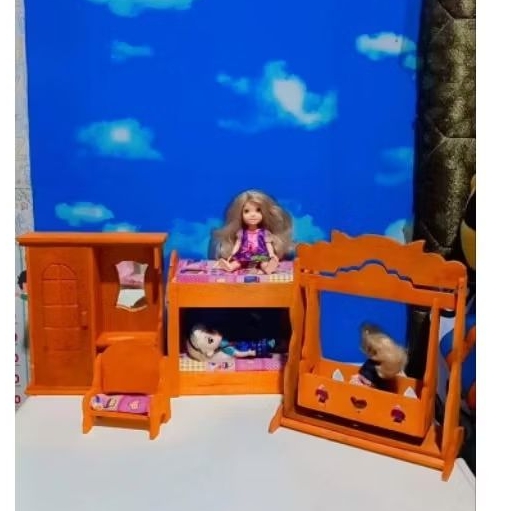1 set perintilan preloved barbie