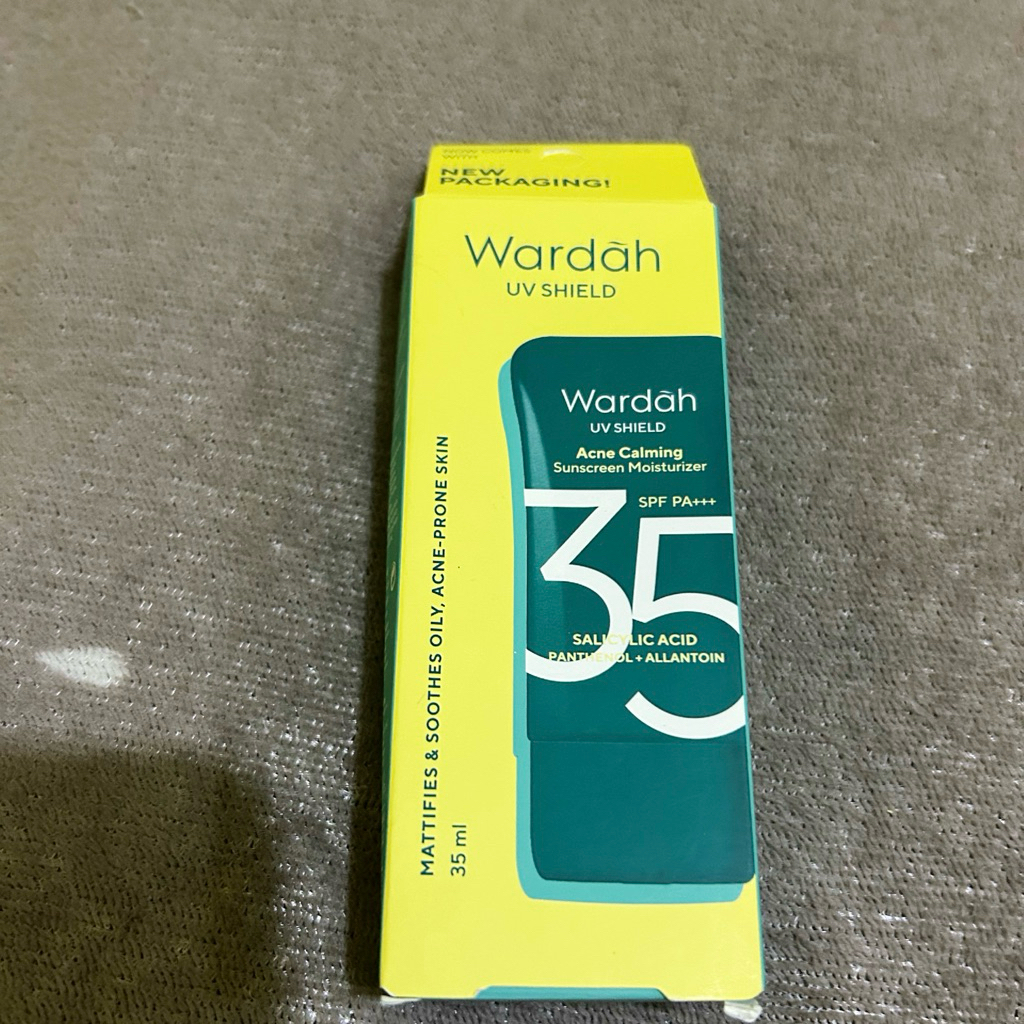 NEW wardah sunscreen spf35