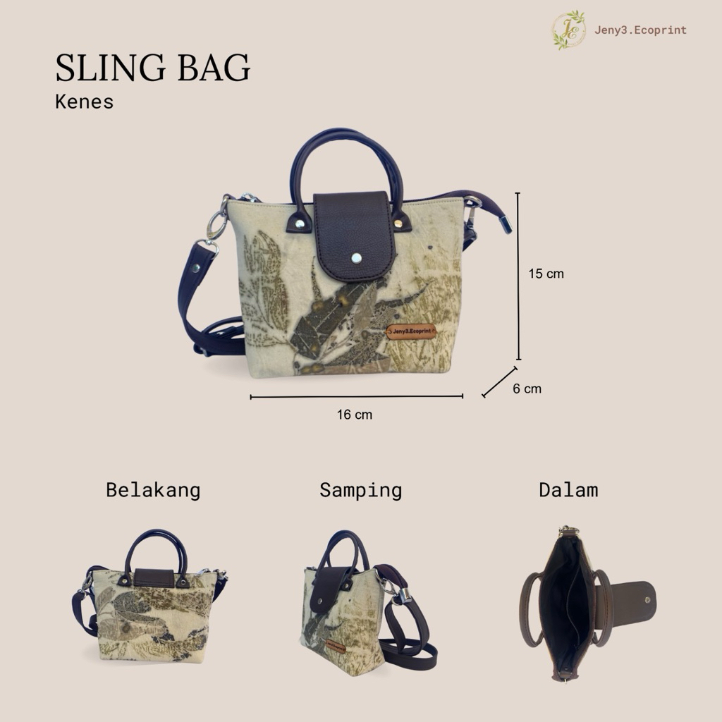 Slingbag Kenes Ecoprint