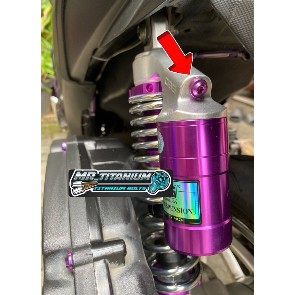 BAUT TITANIUM SHOCK TABUNG 1 BAUT