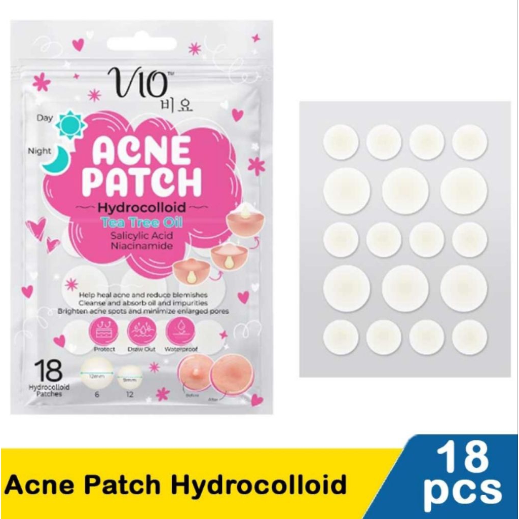 18 Patch Jerawat - Perlindungan dan Penyembuhan Jerawat