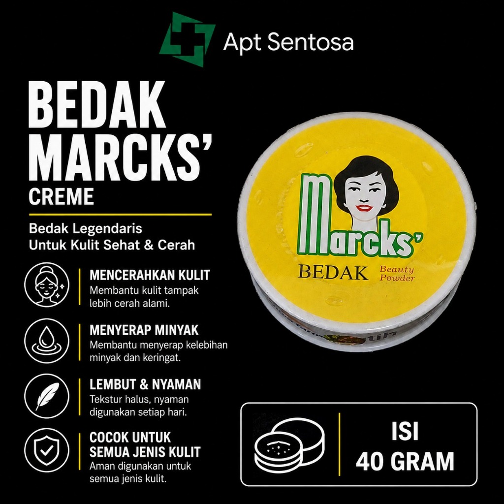bedak marcks creme 40 gram