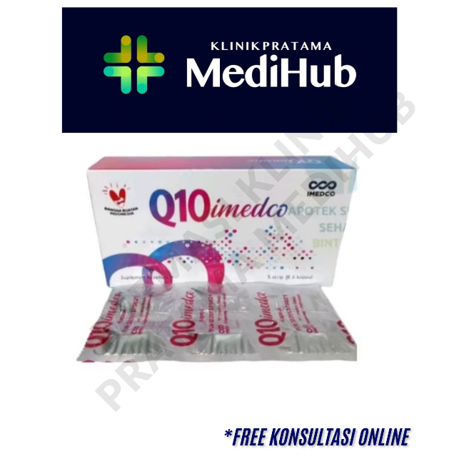 Suplemen Kesehatan Coenzyme - Q10 IMEDCO