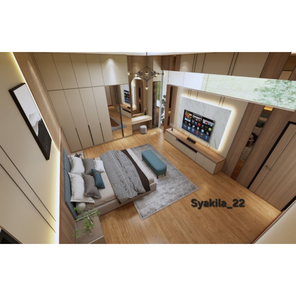 Kamar Set Custom Lemari Minimalis Custom
