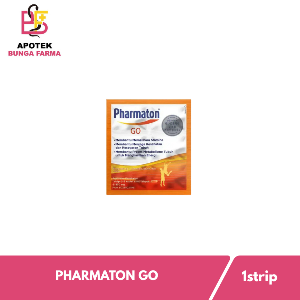 PHARMATON GO STRIP ISI 6