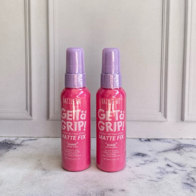DAZZLE ME Get a Grip! Makeup Setting Spray Matte Fix 60ml