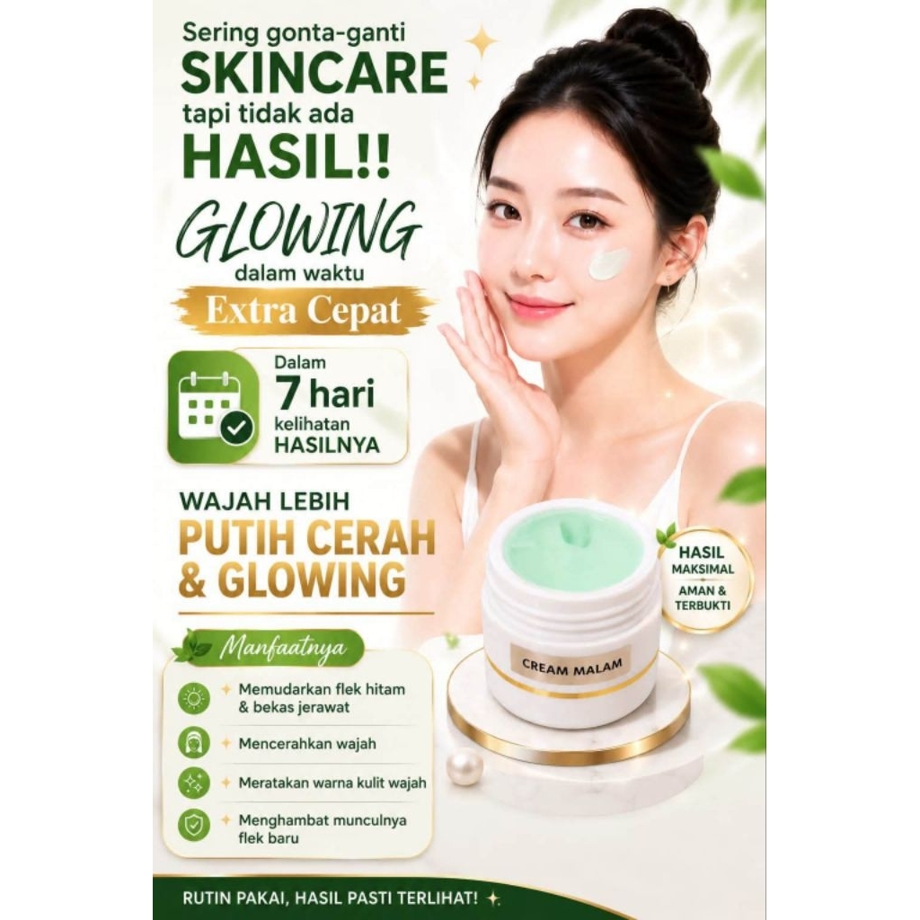 cream malam