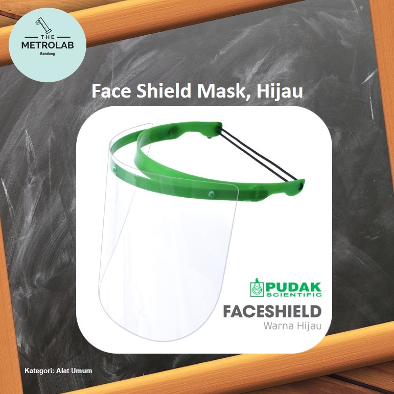 Face Shield Mask, Hijau