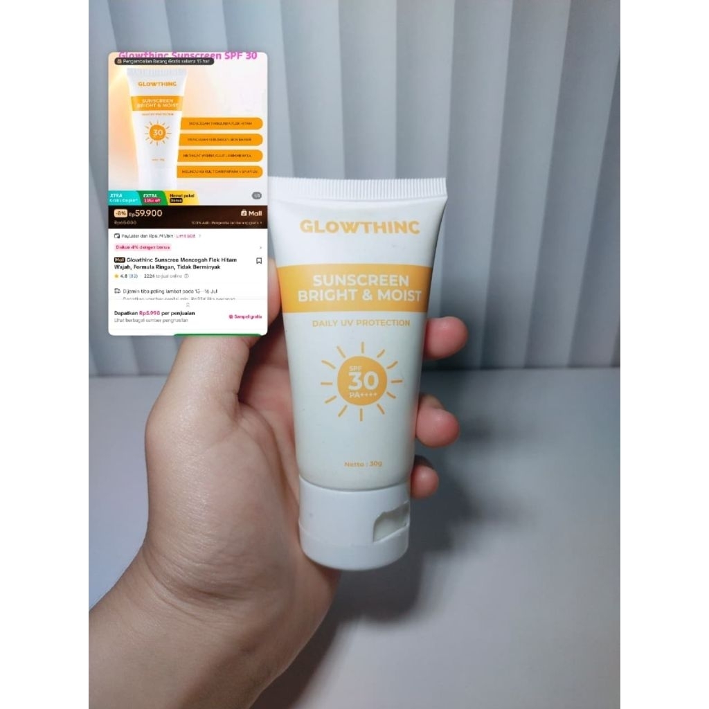 Sunscreen Glowthinc
