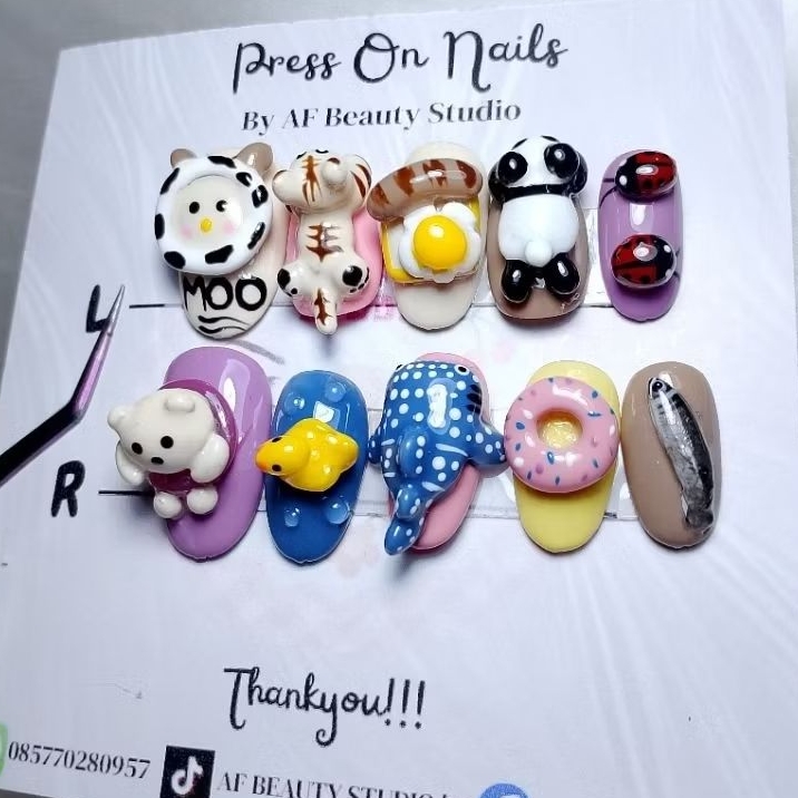 PressOnNails AF-3D 4D Mix