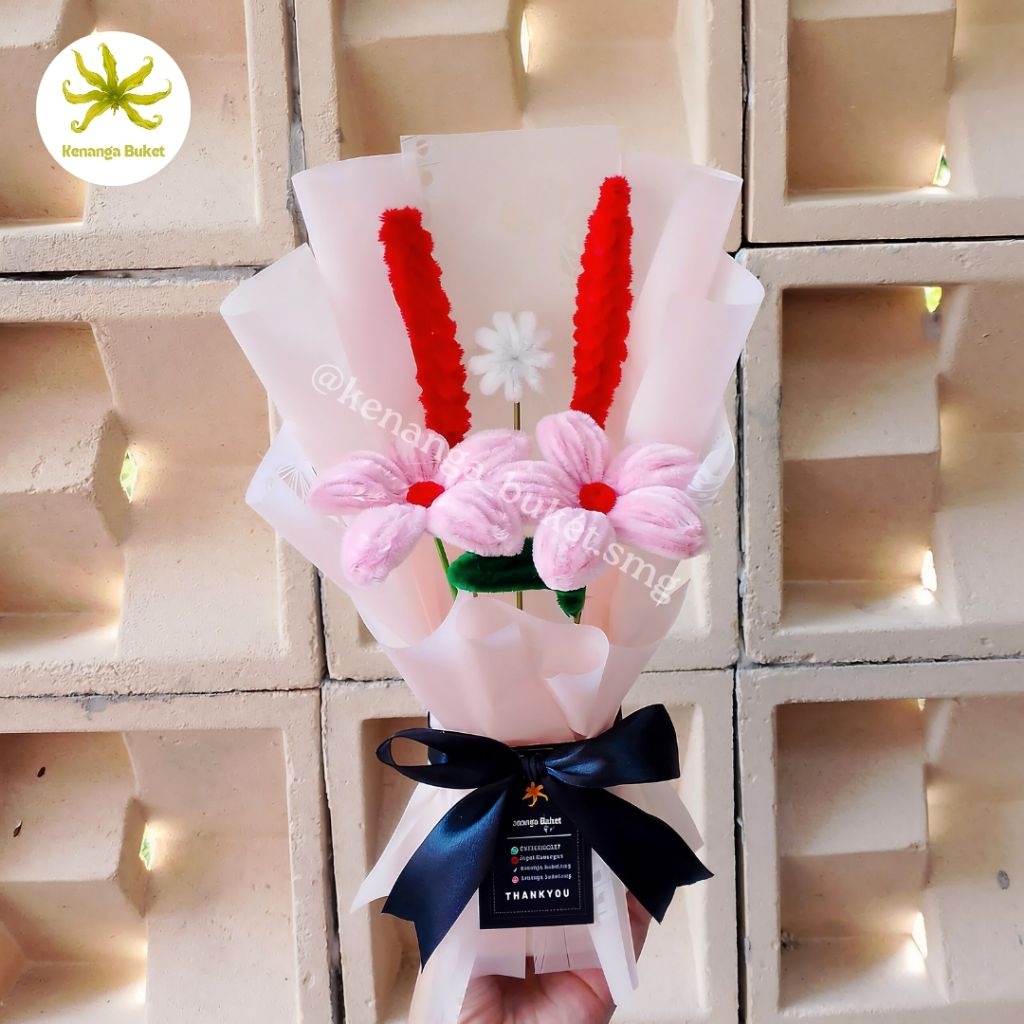 Buket bunga mini murah