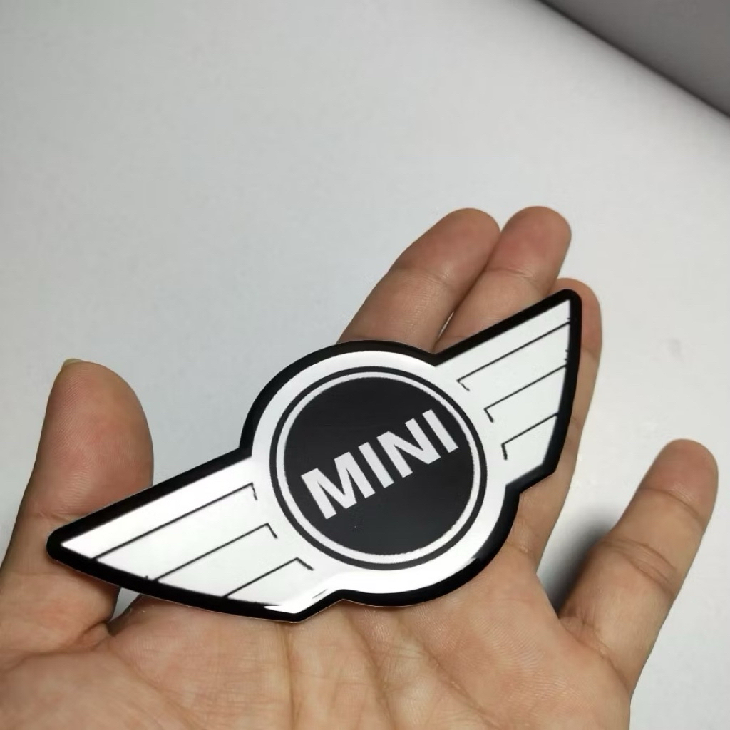 Stiker timbul mini cooper