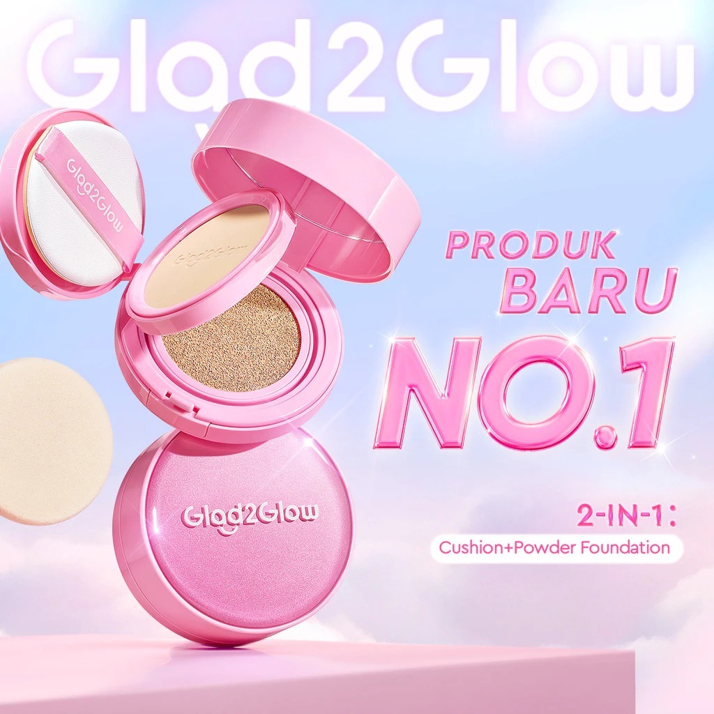 GLAD2GLOW CUSHION 2IN1 PERFECT PAIR