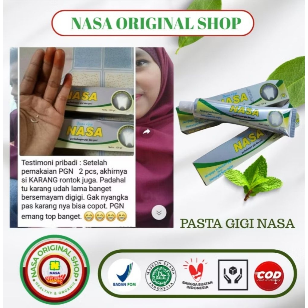 PASTA GIGI NASA