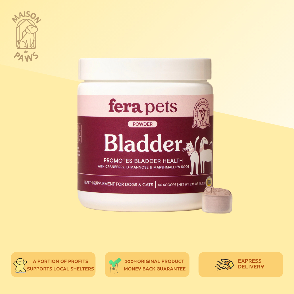 Fera Pets Organic Bladder Support - Dog & Cat Urinary Supplement