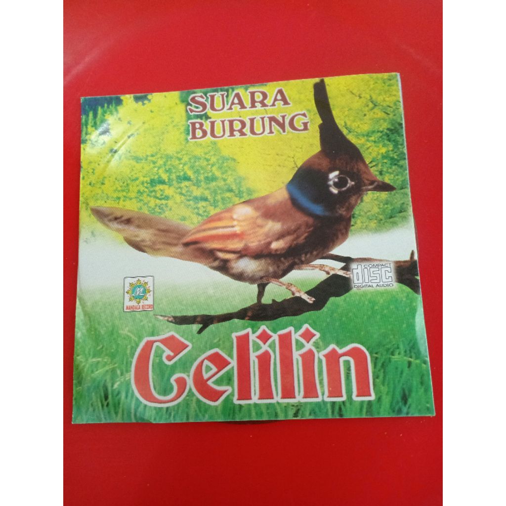 CD SUARA BURUNG CELILIN