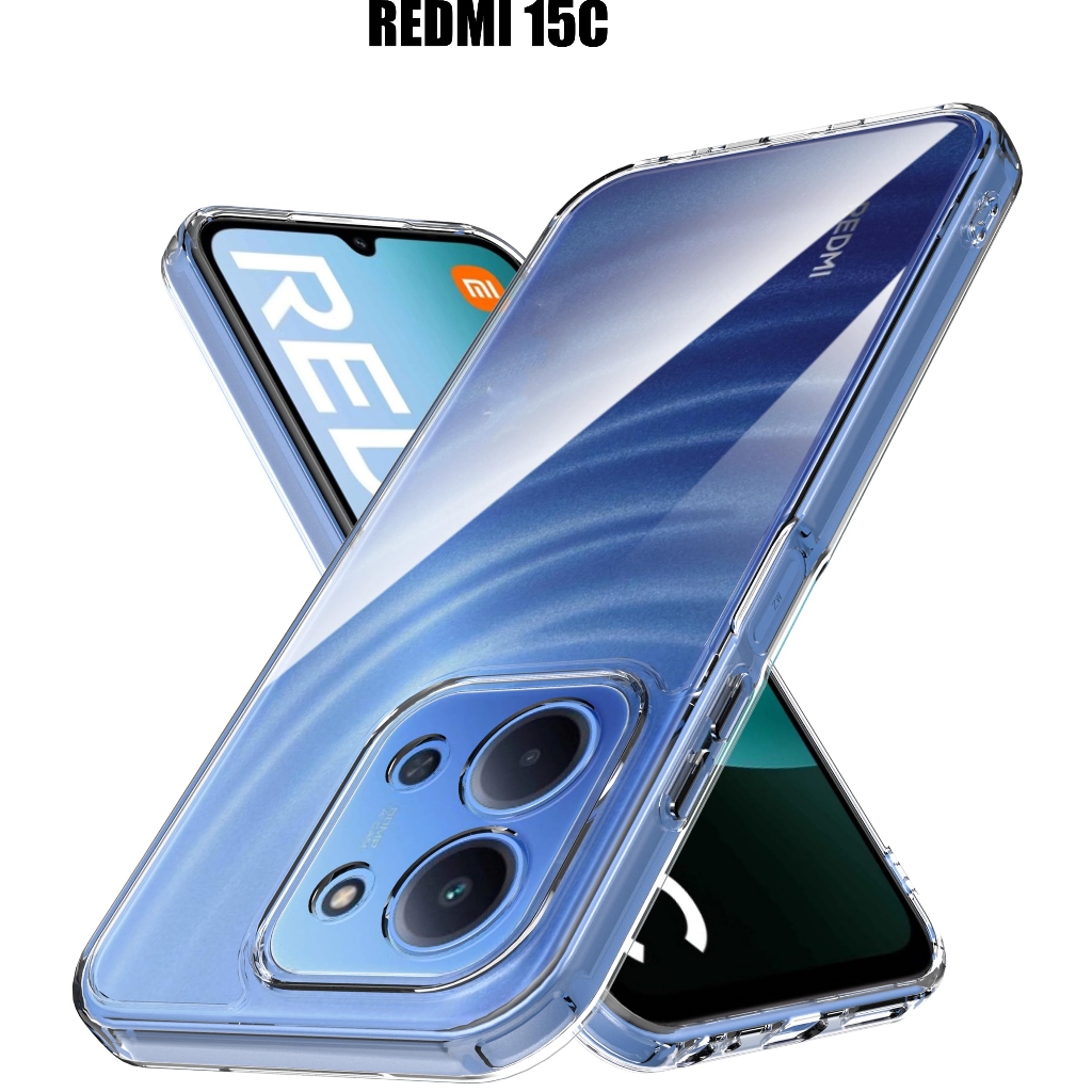 Casing Xiaomi Redmi 15C SoftCase Space Airbag Clear