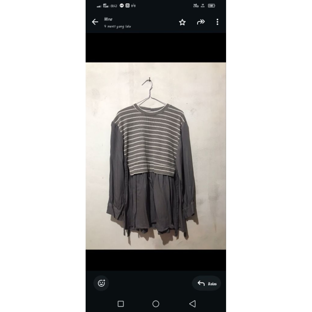 prelov blouse stripe