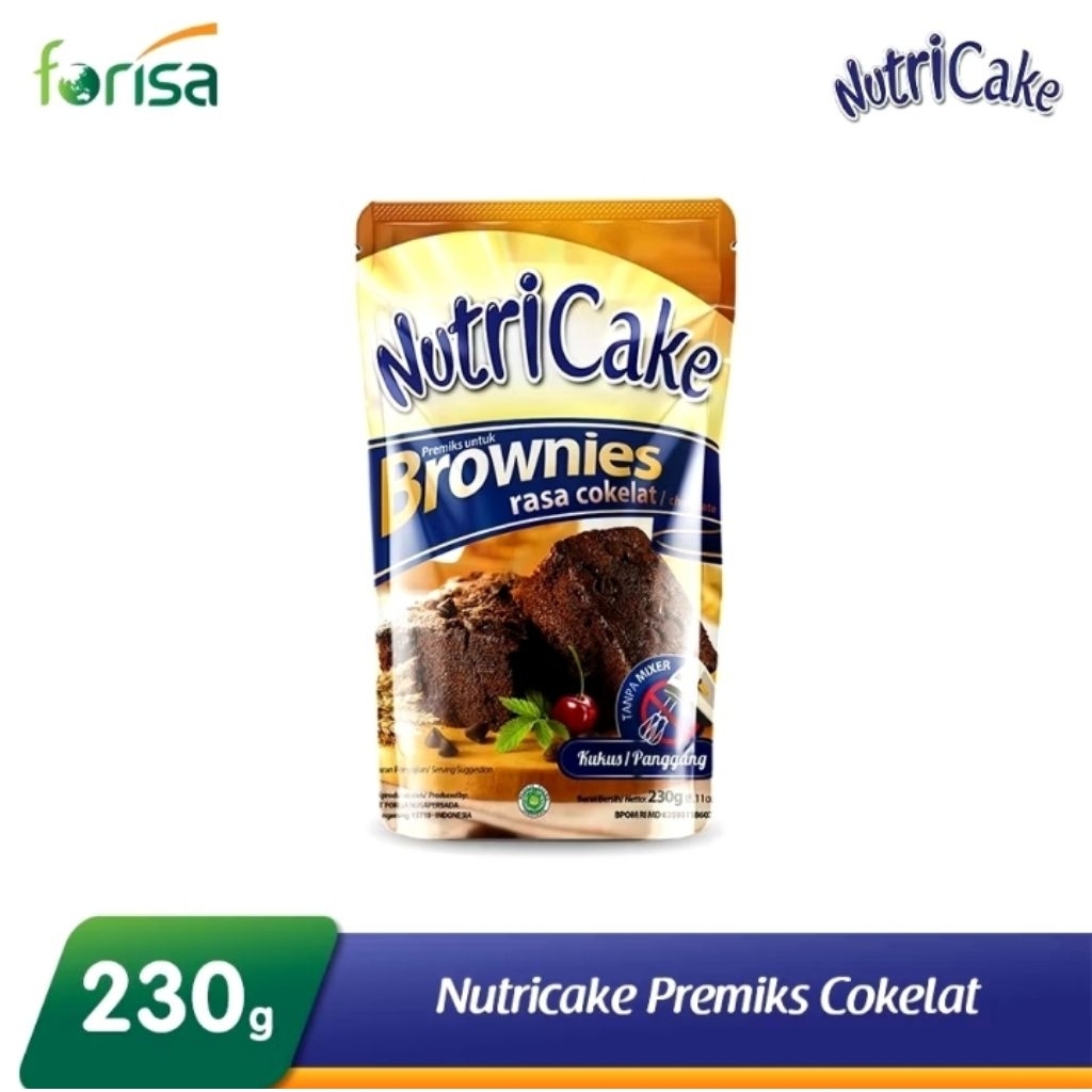Nutricake coklat 230g