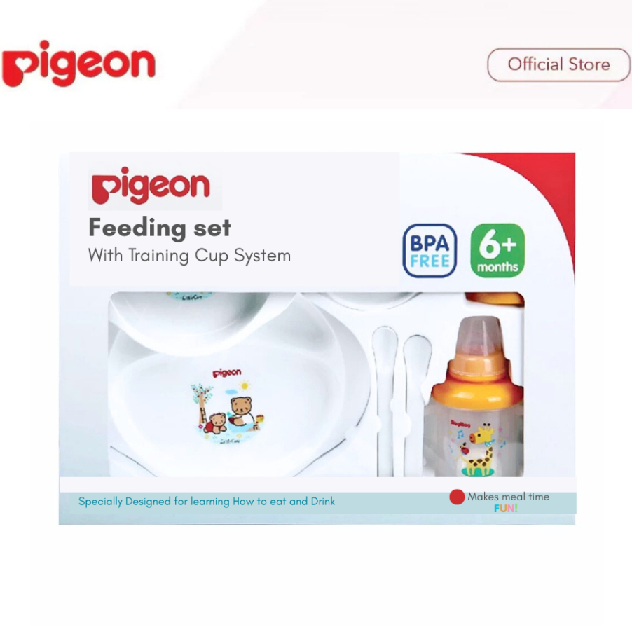 PIGEON - FEEDING SET WITH TRAINING CUP SYSTEM