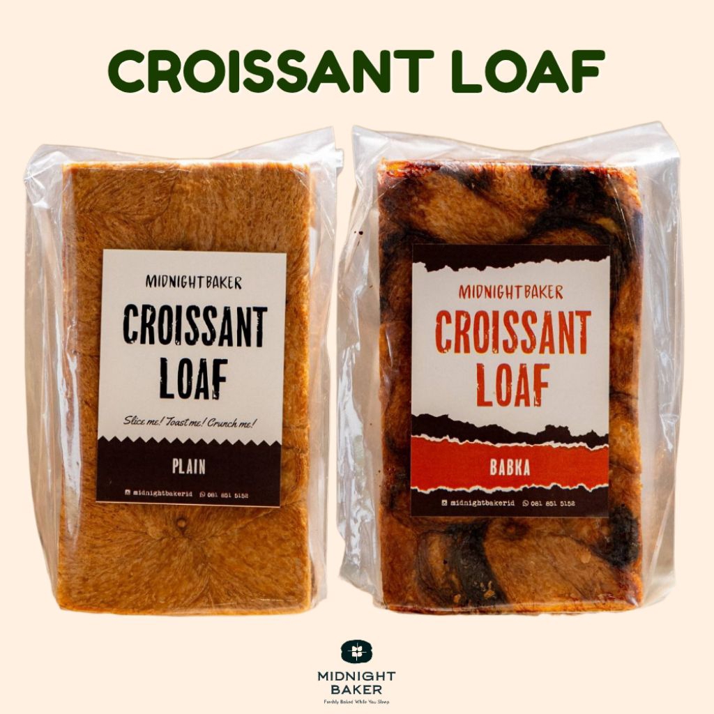 Croissant Loaf Plain / Babka