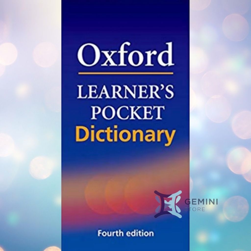 OXFORD LEARNER'S POCKET DICTIONARY 4TH EDITION