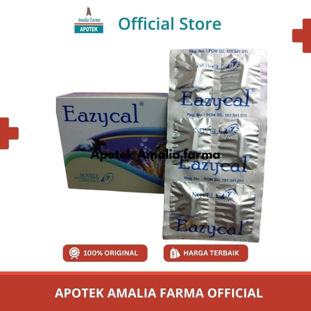 EAZYCAL STRIP ISI 6 TABLET