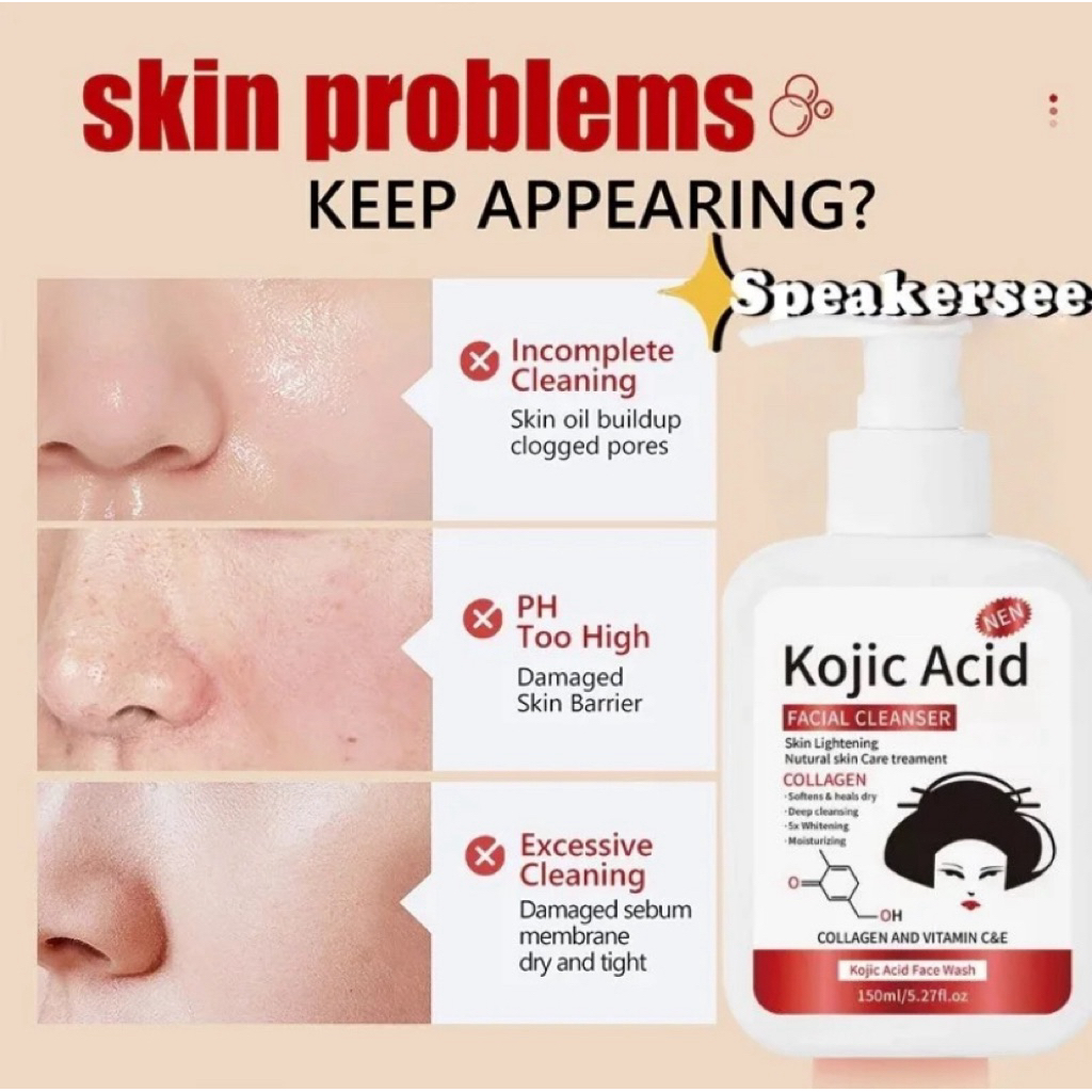 facial wash kojic acid
