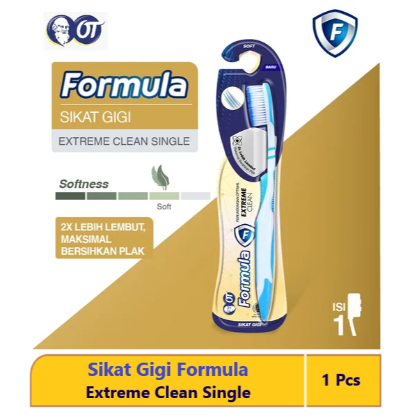 Sikat Gigi Extreme Clean Soft Single