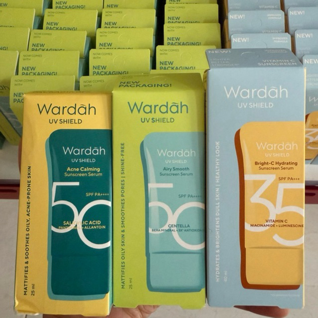 WARDAH UV shield sunscreen series