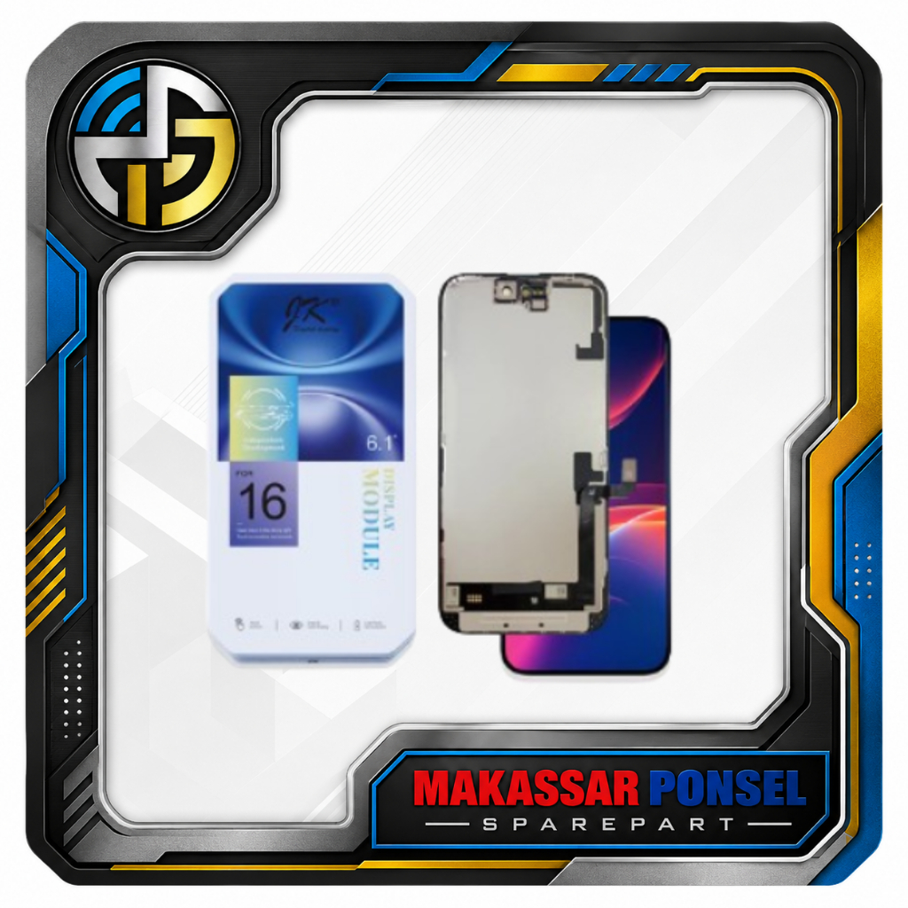 LCD+TS IPHONE 16 BLACK JK