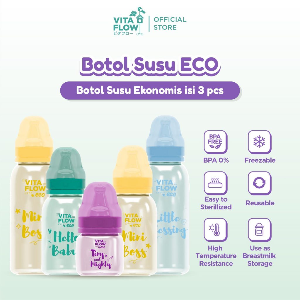 Vitaflow Botol Susu Bayi Eco