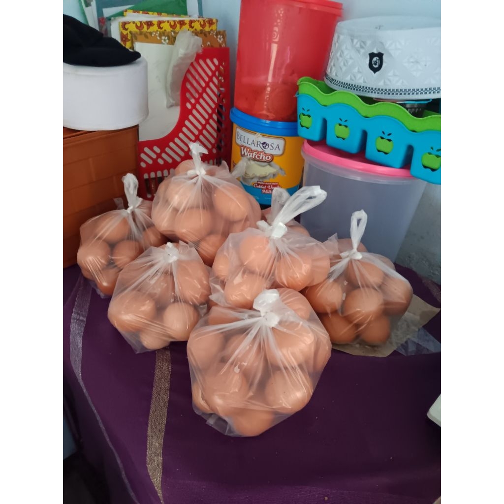 telur coklat fresh