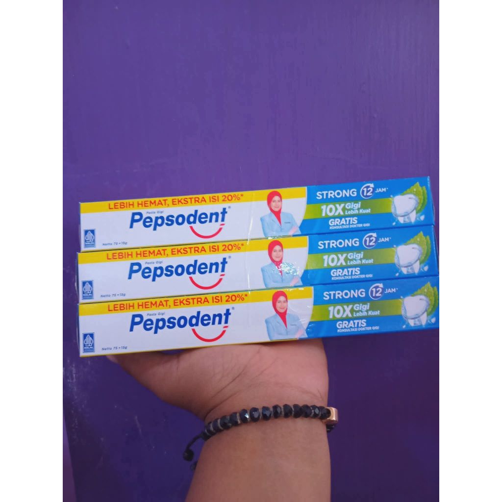 pepsodent strong 75+15gr