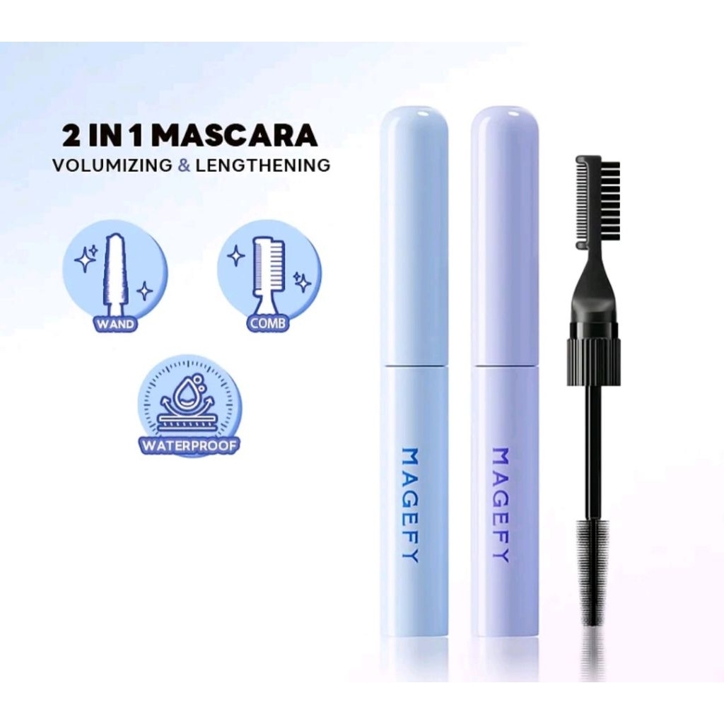 MAGEFY 2IN1 Mascara - 6.5g