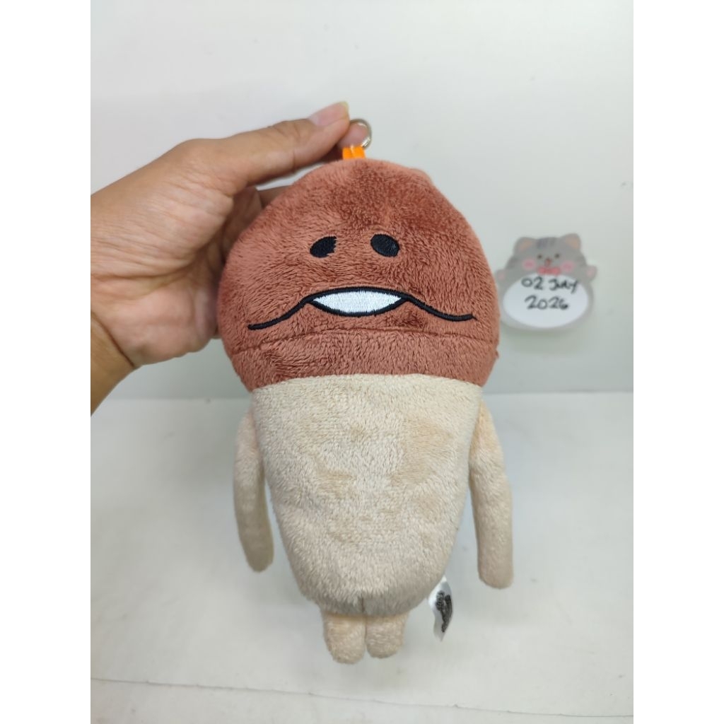 boneka nameko saibat kit mini pouch