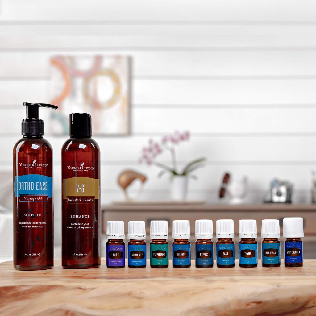 Raindrop Technique Essential Oil Collection