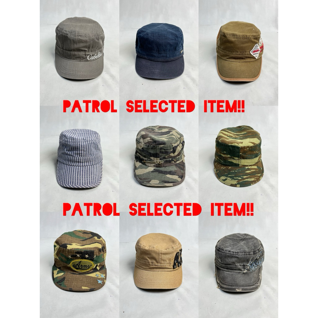 patrol / komando / army cap selected item