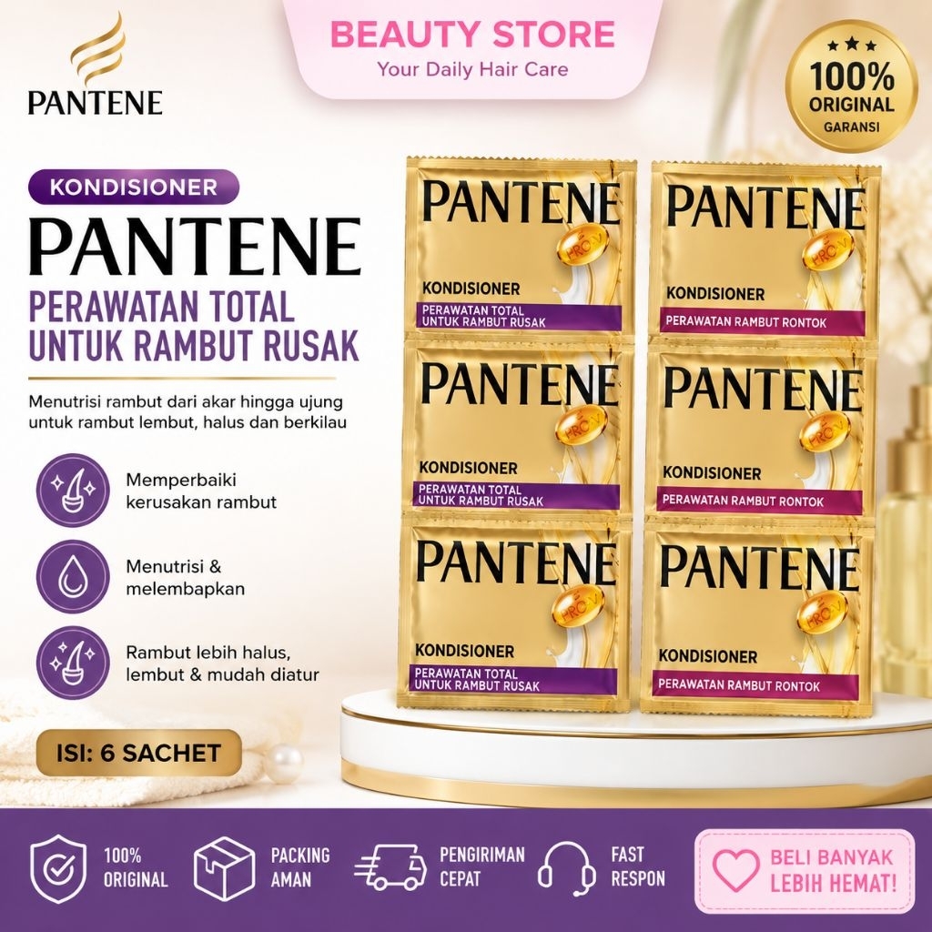 conditioner Pantene sachet 12pcs