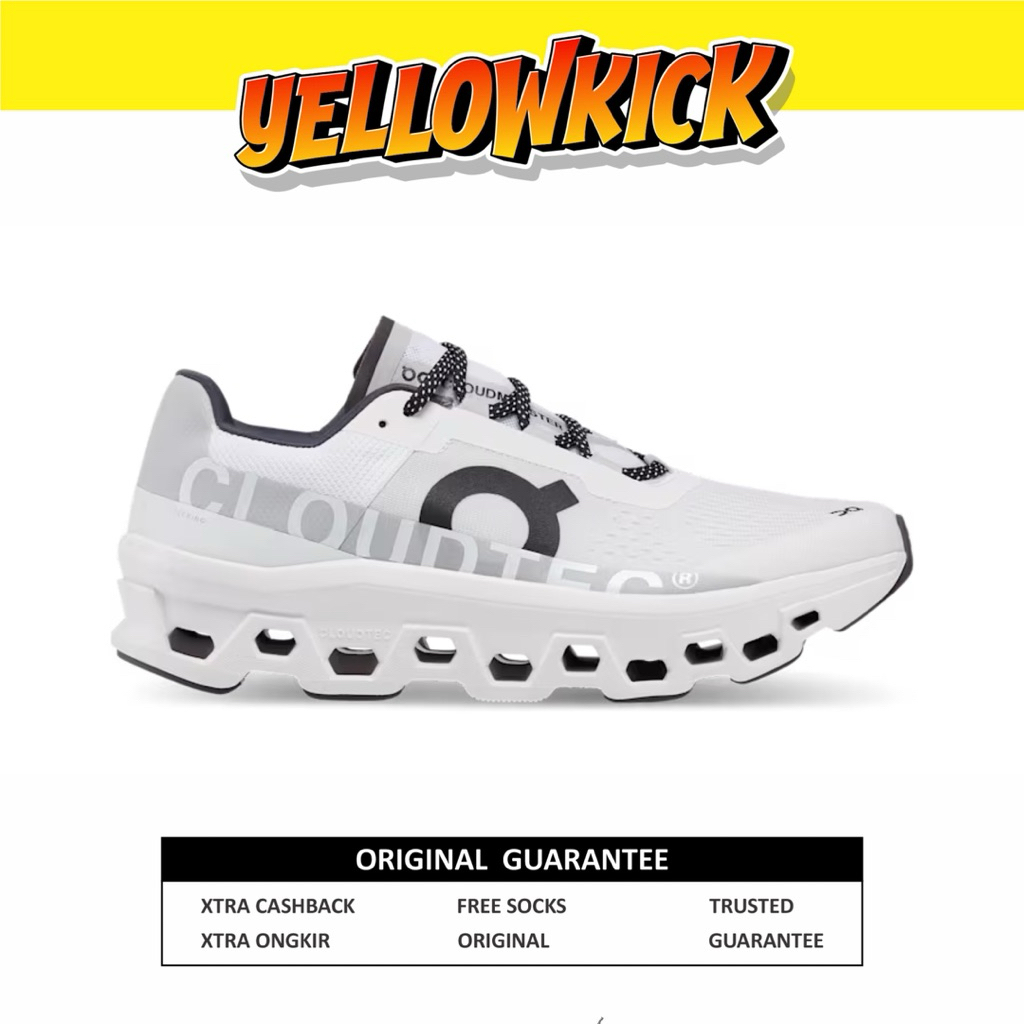 SEPATU ON CLOUD MONSTER GREY ORIGINAL