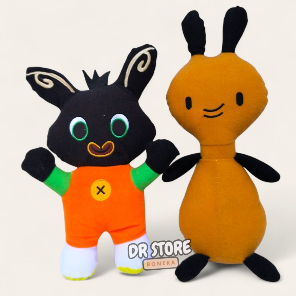 1 Set Boneka Bing Bunny & Floop 30cm