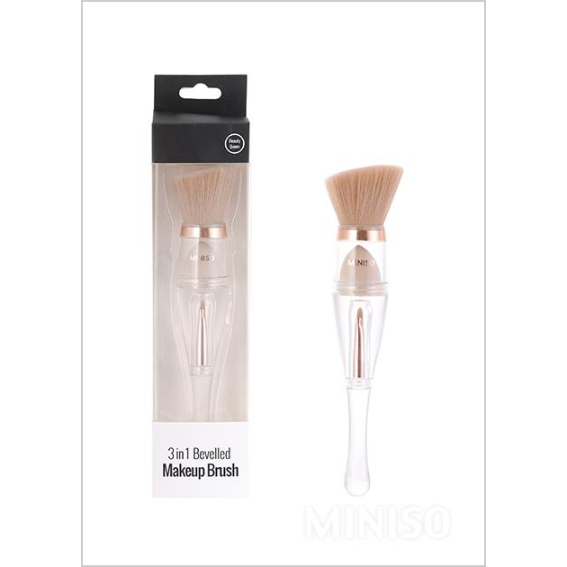 Makeup Brush 3in1 Miniso