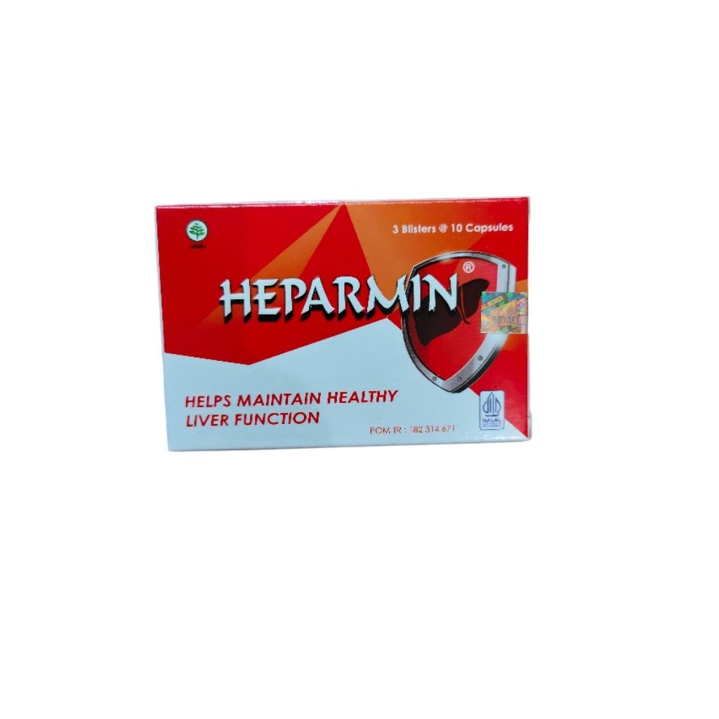 HEPARMIN BOX ISI 30 KAPSUL