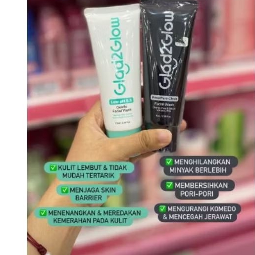 Glad2glow Facewash|G2g|Cleanser