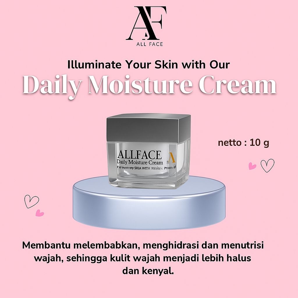 ALL FACE DAILY MOISTURIZER CREAM