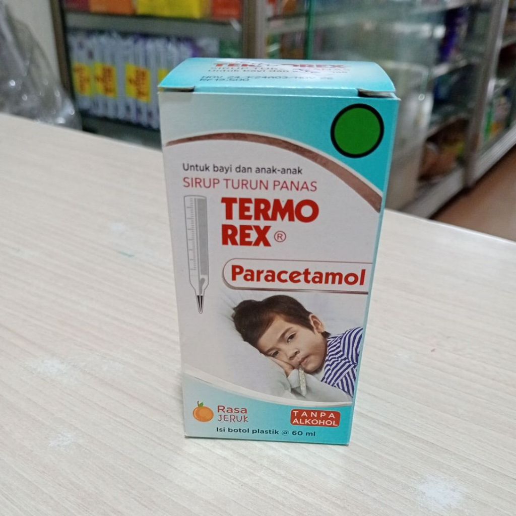 Termorex sirup 60 ml rasa jeruk