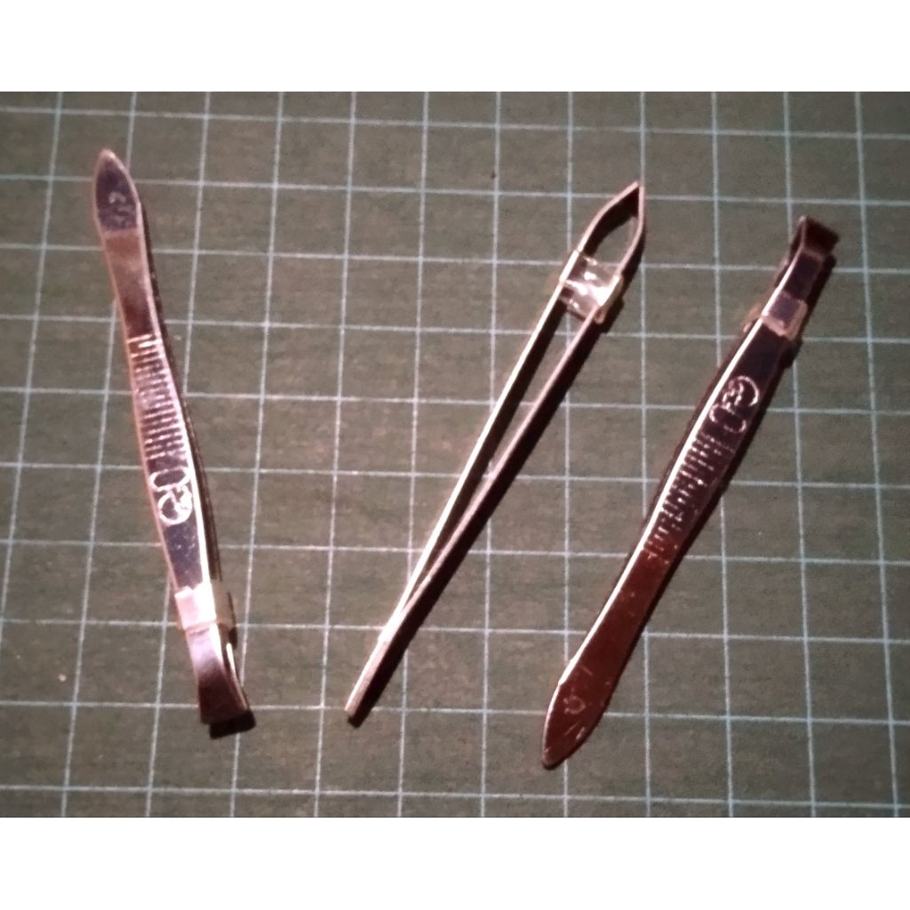 3 Pcs Pinset Pencabut Bulu