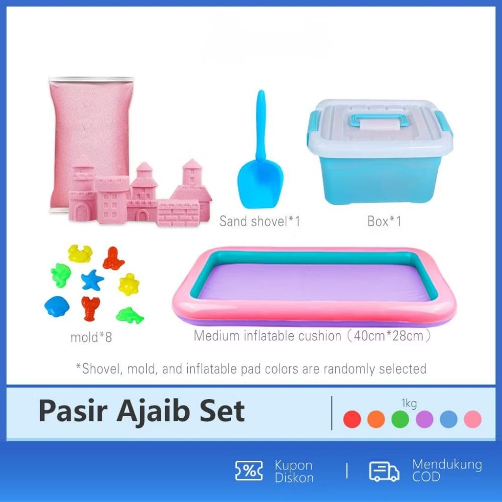 Mainan Pasir Anak Set Full Set Komplit tokolubna_