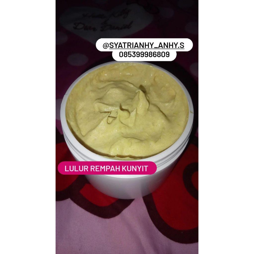 lulur kunyit whitening